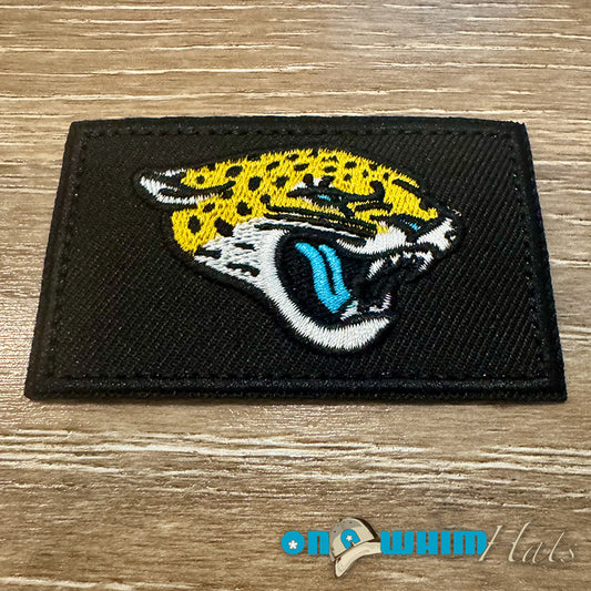 Jacksonville Jaguars Rectangle Embroidered Iron-On Patch