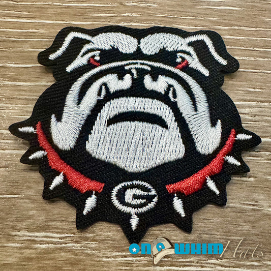 Georgia Bulldogs Embroidered Iron-On Patch