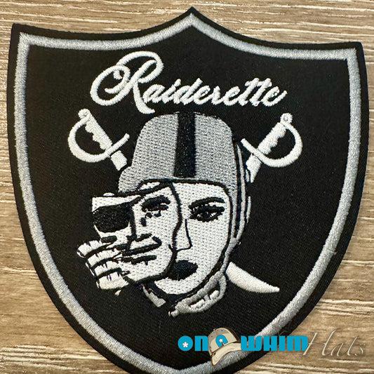 Las Vegas Raiderette Embroidered Iron-On Patch