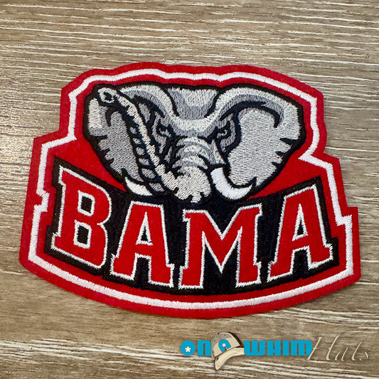 Bama Embroidered Iron-On Patch