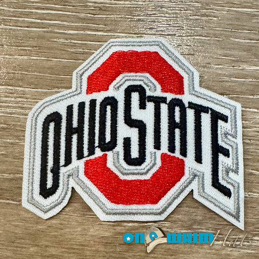 Ohio State Embroidered Iron-On Patch