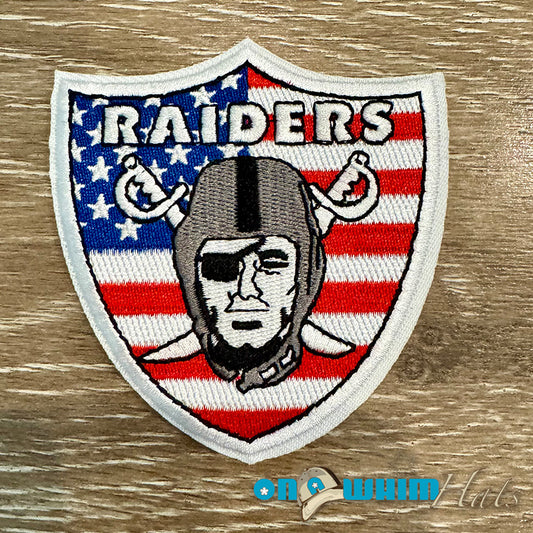 Raiders Emblem Iron-On Patch