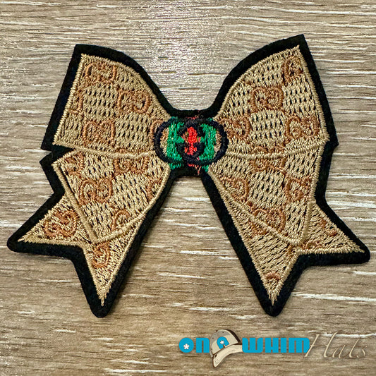 Gucci Bow Designer Inspired Iron-On Patch