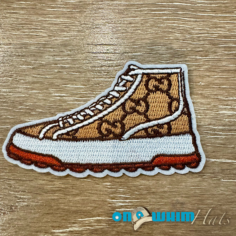 Designer Inspired Gucci Sneaker Iron-On Patch