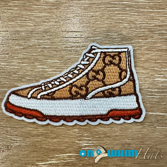 Designer Inspired Gucci Sneaker Iron-On Patch