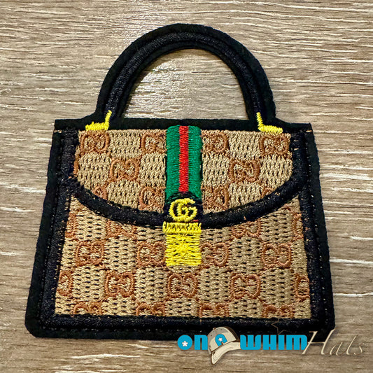 Designer Inspired Gucci Bag Iron-On Patch