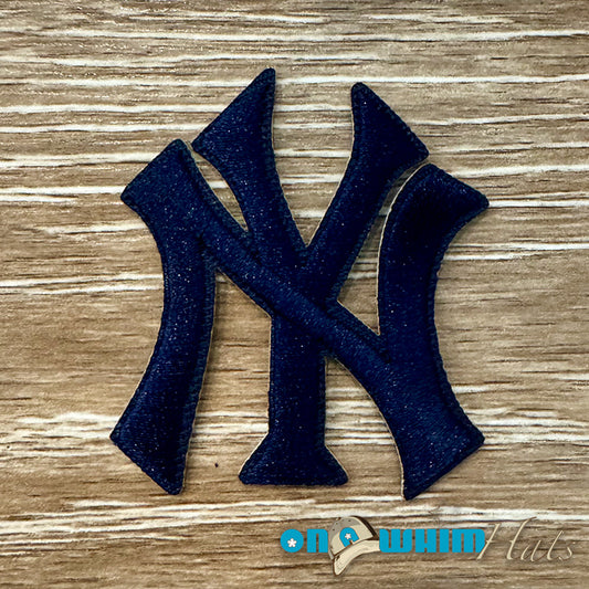 Yankees Navy Iron-On Patch