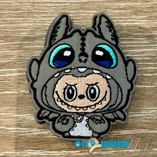 La Bubu in Costume Embroidered Iron-On Patch