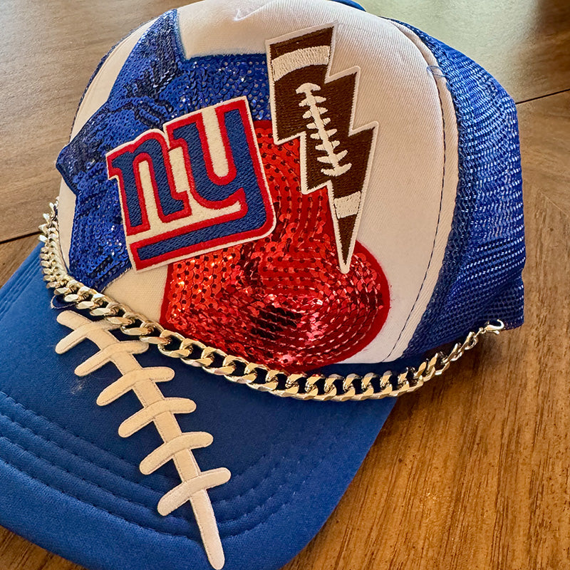 NY Giants Bling Trucker Hat