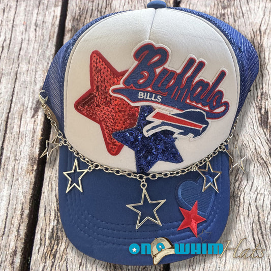Buffalo Bills Bling Trucker Hat