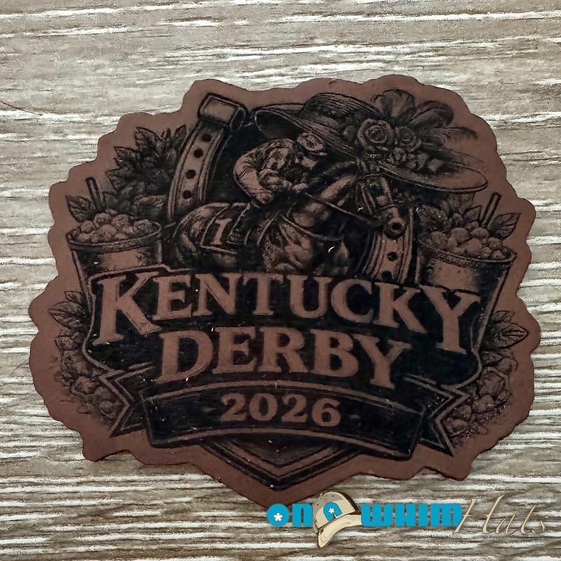 On A Whim Hats Triple Crown Patches