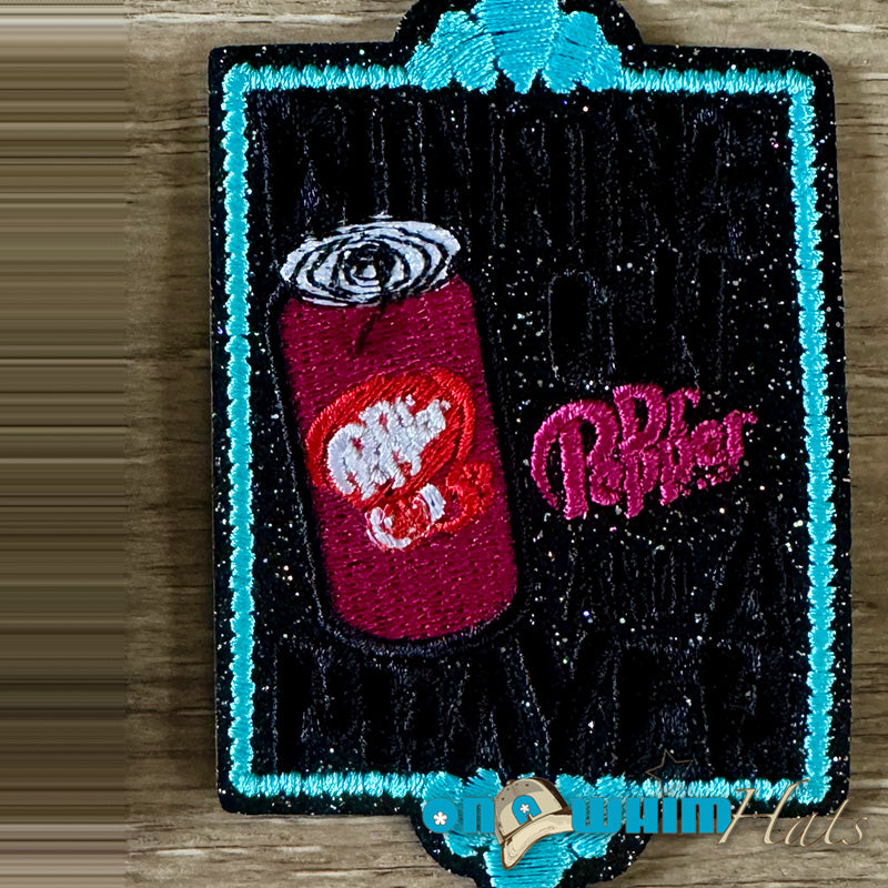 Running on Diet Dr Pepper Iron-On Patch