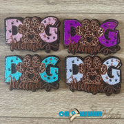 Dog Mama Embroidered Iron-On Patch