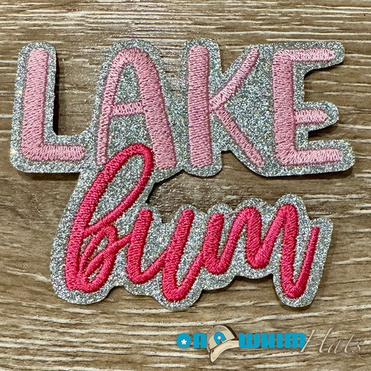 Lake Bum Iron-On Patch