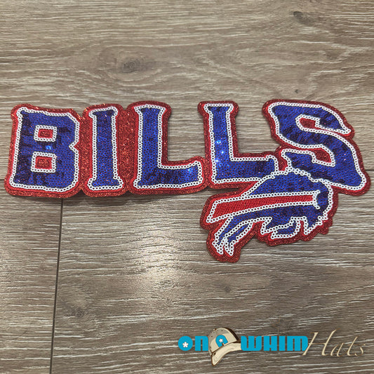 Bills X-L Iron-On Patch