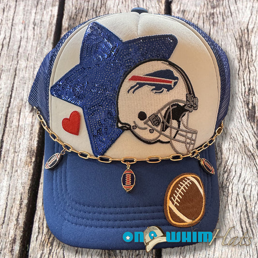 Bills Bling Trucker Hat