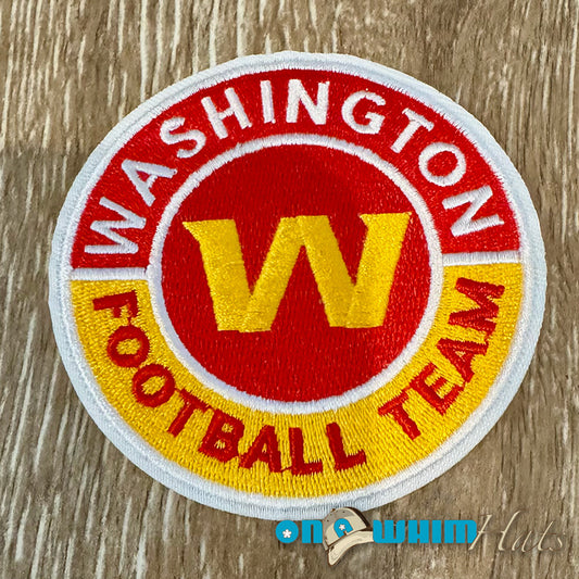 Commanders Team Embroidered Iron-On Patch