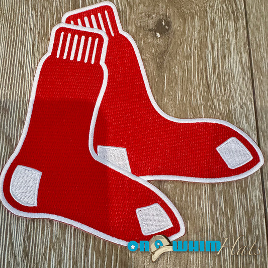 Red Sox Large Iron-On Patch