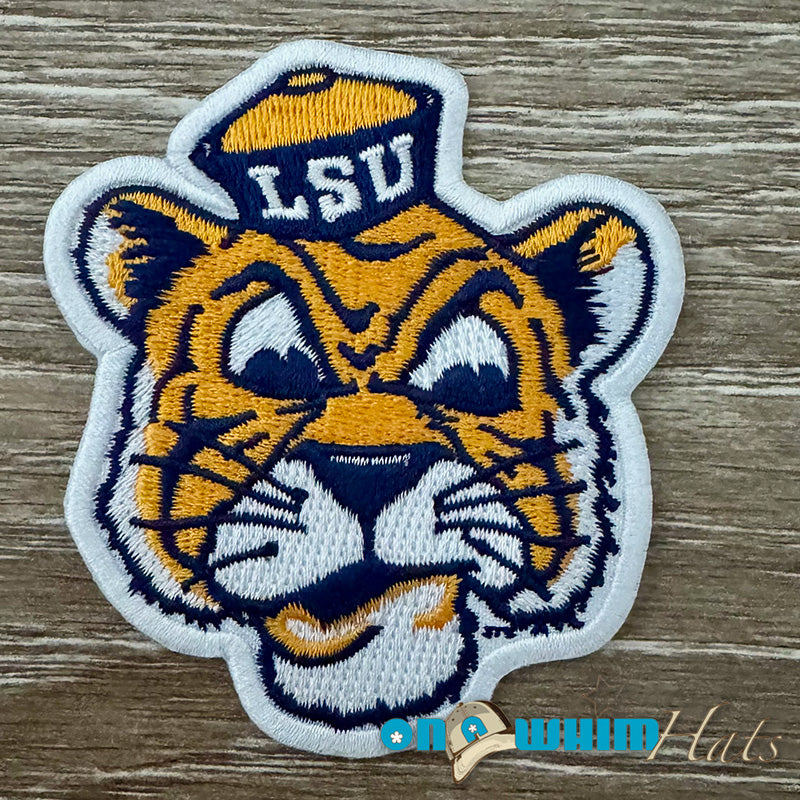 LSU Tiger Iron-On Patch