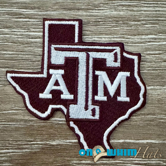 Texas A&M Embroidered Iron-On Patch