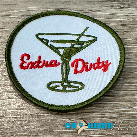 Extra Dirty Embroidered Iron-On Patch