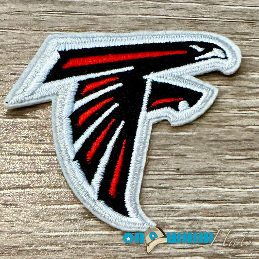 Falcons Logo Embroidered Iron-On Patch