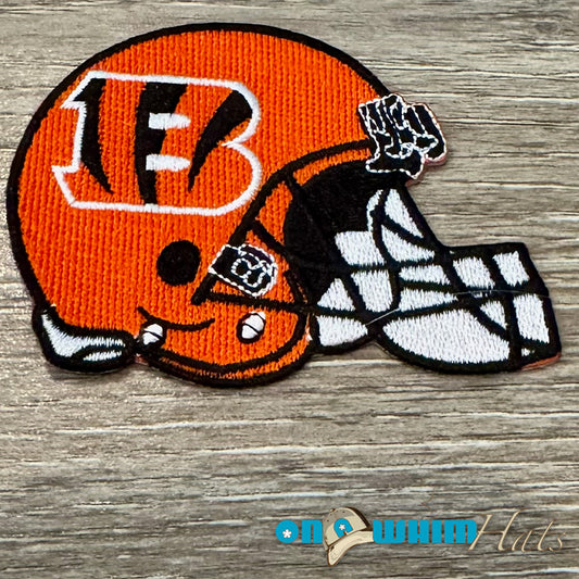 Bengels Helmet Embroidered Iron-On Patch