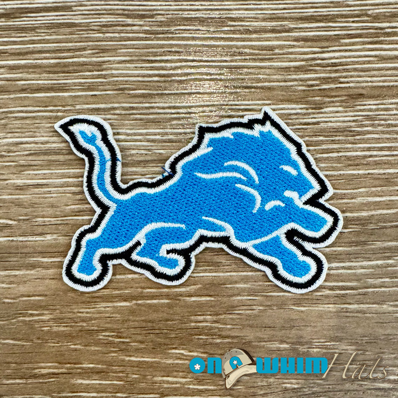 Logo Lions Embroidered Iron-On Patch