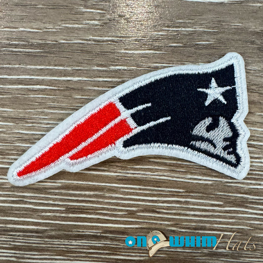 New England Patriots Embroidered Iron-On Patch
