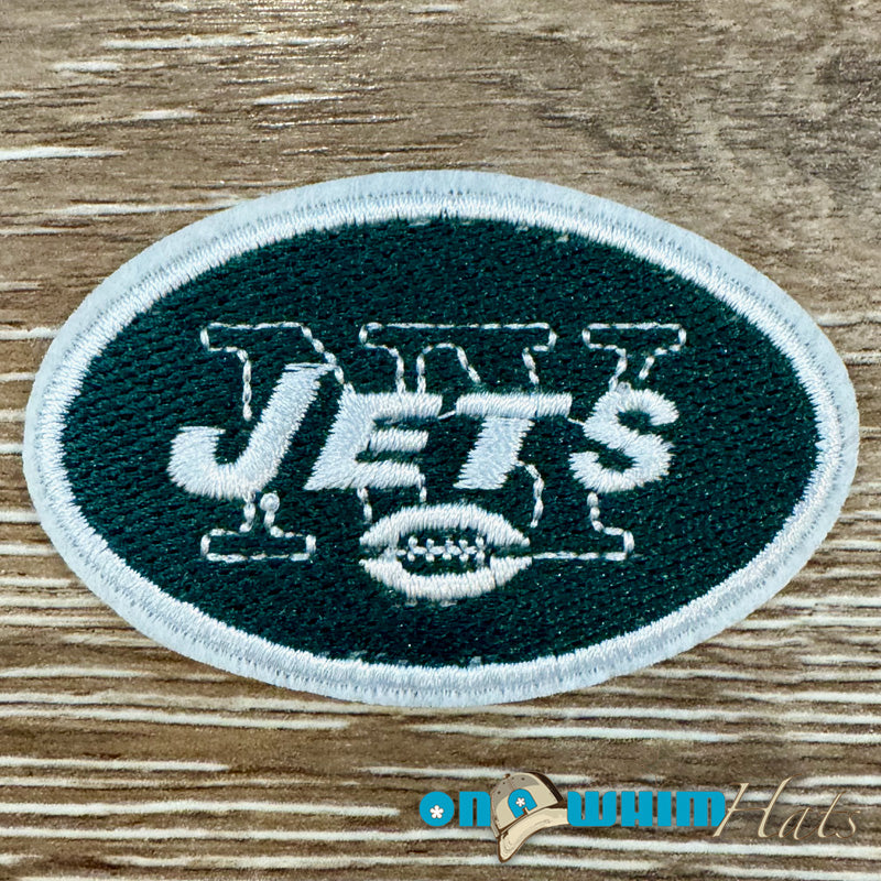 Jets Embroidered Iron-On Patch
