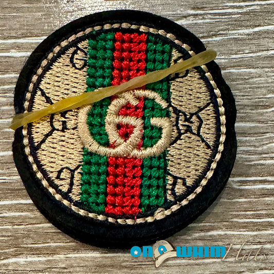 Designer Inspired Gucci Embroidered Iron-On Patch