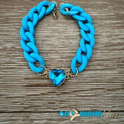 On A Whim Hats Acrylic Hat Chain with Heart