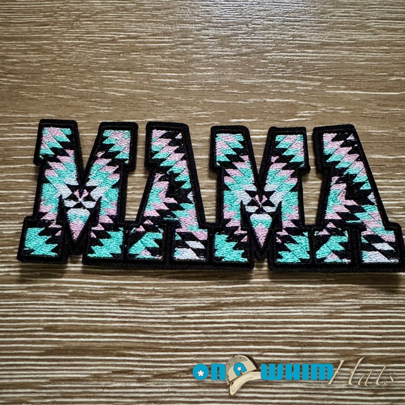 On A Whim Hats Aztec Mama Iron-On Patch