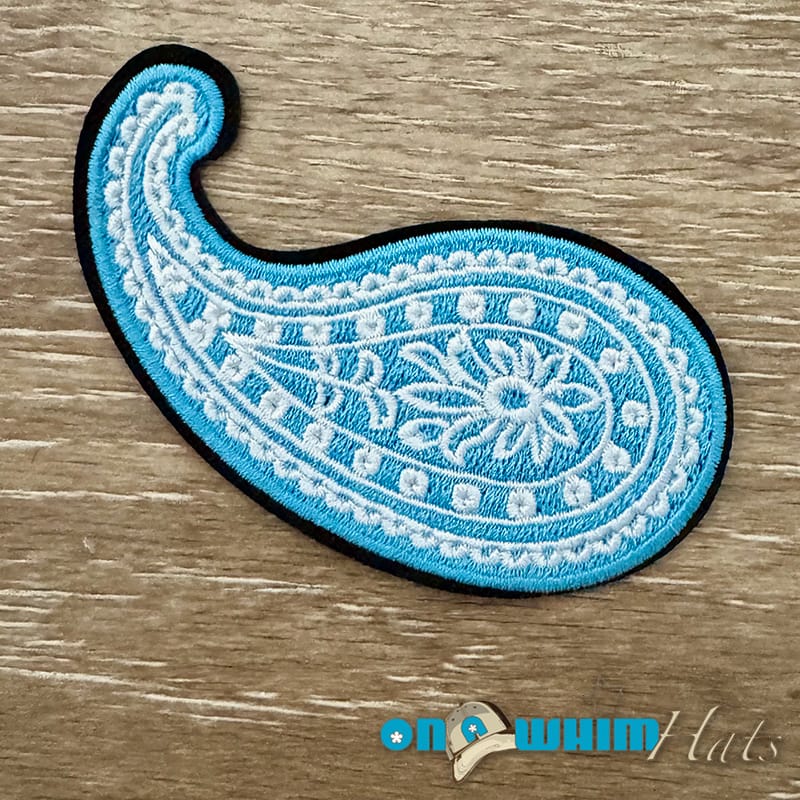 On A Whim Hats Bandana Iron-On Patch