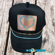 On a whim Hats Barbed Wired Heart Hat