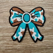 On A Whim Hats Beautiful Bow Iron-On Patch