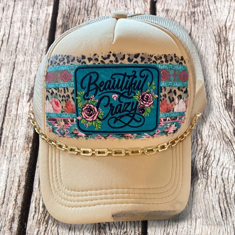 On A Whim Hats Beautiful Crazy Handmade Trucker Hat