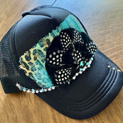On A Whim Hats Birds of a Feather Handmade Trucker Hat