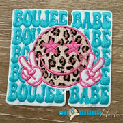 On A Whim Hats Boujee Babe Iron-On Patch