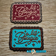 On A Whim Hats Boujee Iron-On Patch