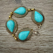 On A Whim Hats Desert Sky Turquoise Bracelet