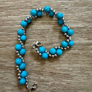 On A Whim Hats Turquoise Bead Hat Chain