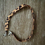 On A Whim Hats Wild Cat Leopard Print Bracelet