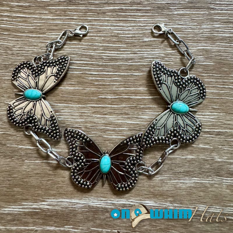On A Whim Hats Butterfly Hat Chain