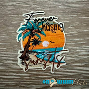 On A Whim Hats Chasing Sunsets Iron-On Patch