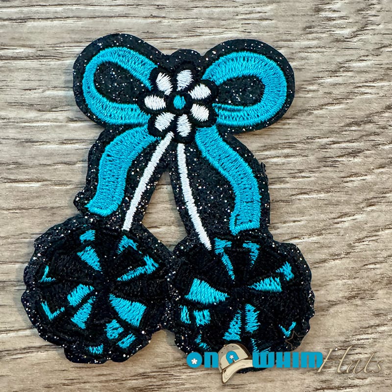 On A Whim Hats Cheer Cherry Iron-On Patch