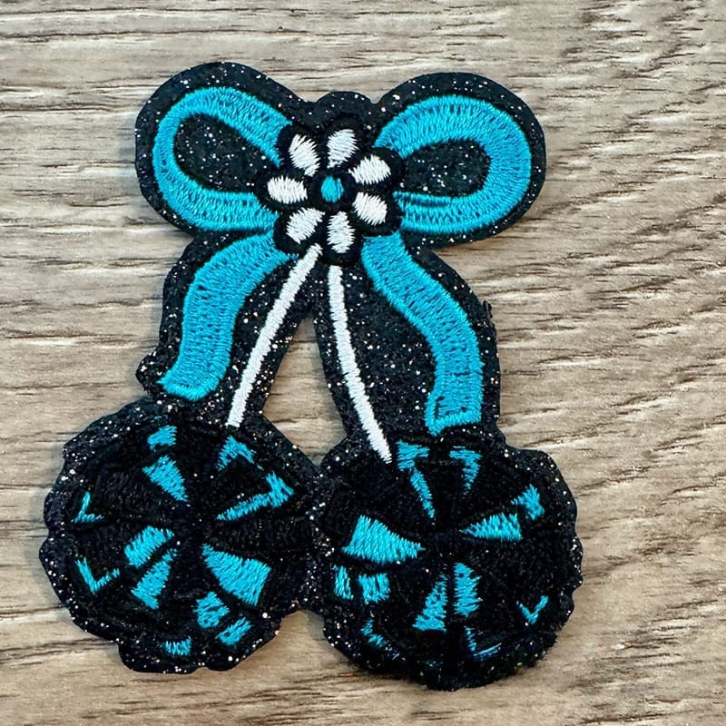 On A Whim Hats Cheer Cherry Iron-On Patch