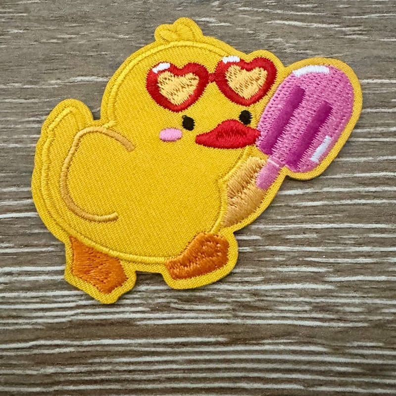 On A Whim Hats Cool Chick  Iron-On Patch