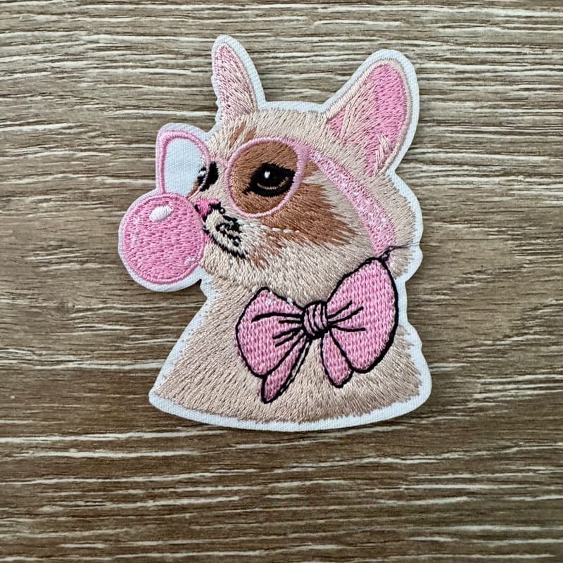 On A Whim Hats Cute Cat Iron-On Patch