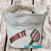 On A Whim Hats Dinking on the Daily Visor